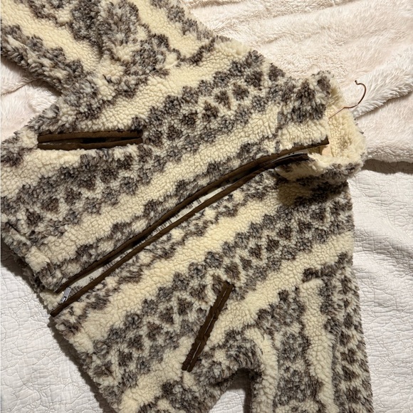 ETOILE ISABEL MARANT Mackensy Fuzzy Zip-Front Jacket - Picture 6 of 9